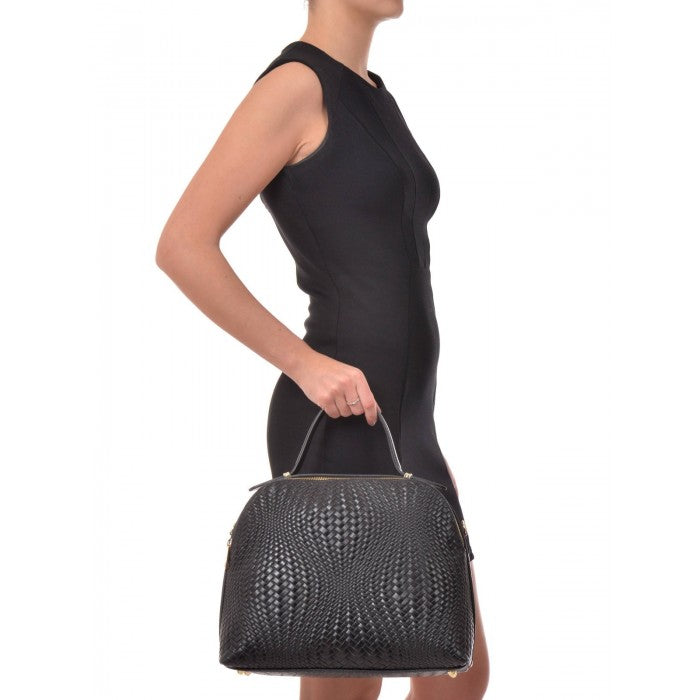 Jade Leather Shoulder Bag