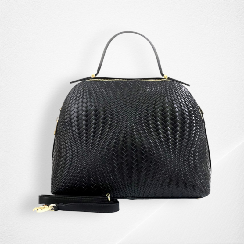 Jade Leather Shoulder Bag