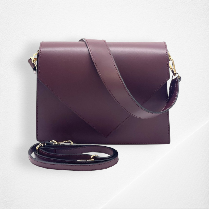 Hazel Leather Shoulder Bag