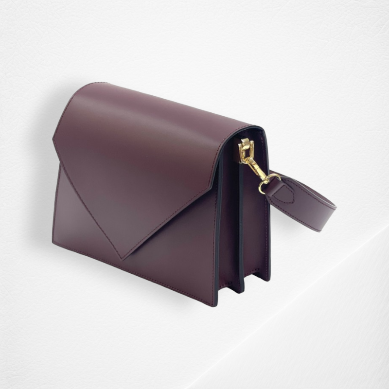 Hazel Leather Shoulder Bag