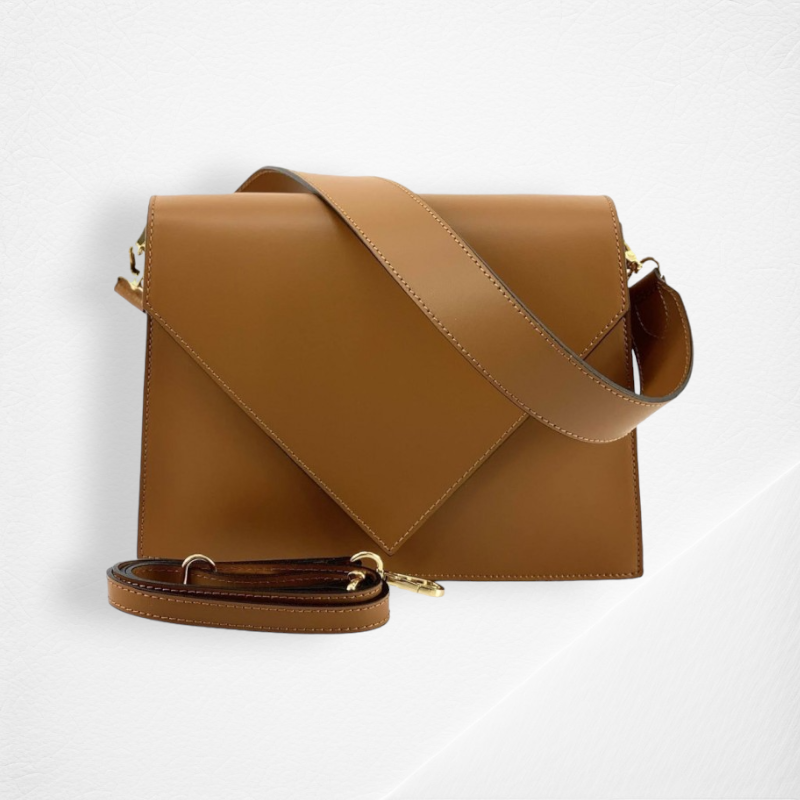 Hazel Leather Shoulder Bag