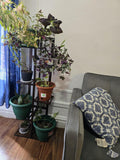 6 Tier 7 Potted Bamboo Plant Stand | Tall Plant Stand | Plant Holder | Modern Plant Stand | Plant Stand Indoor | Plant Lover Gift
