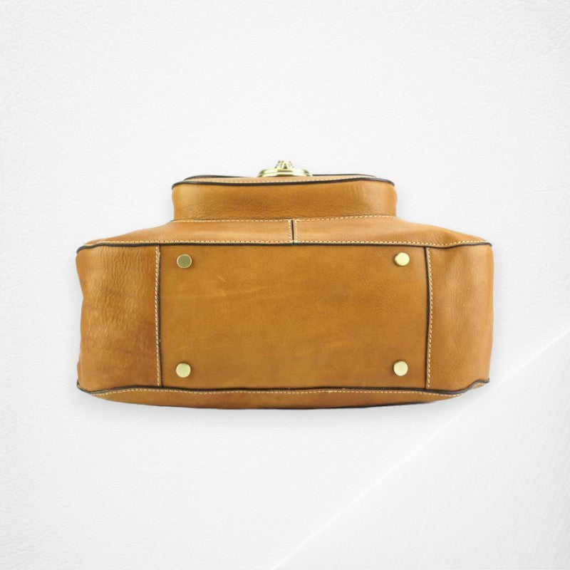 Duomo Leather Shoulder Bag