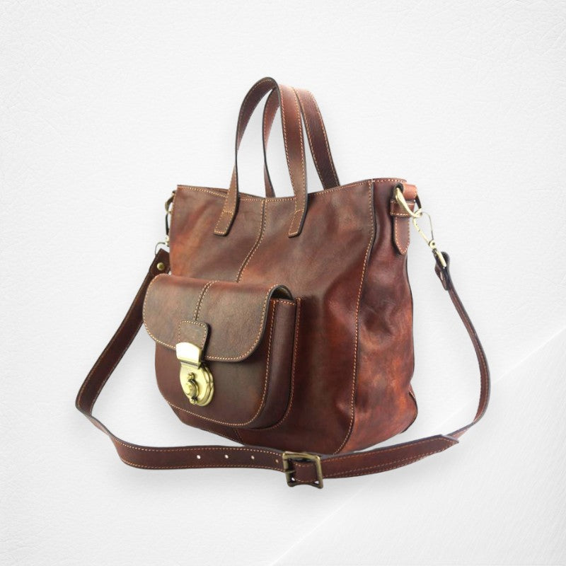 Duomo Leather Shoulder Bag