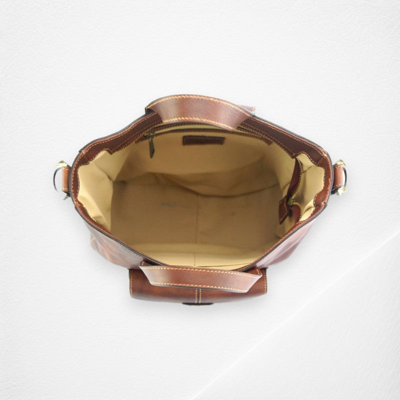 Duomo Leather Shoulder Bag
