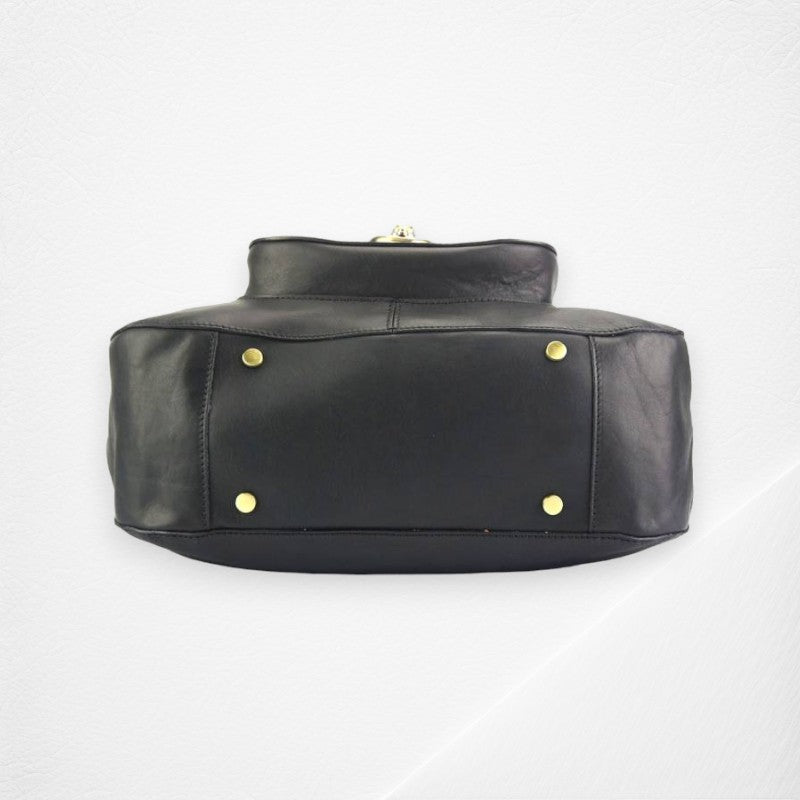 Duomo leather shoulder bag