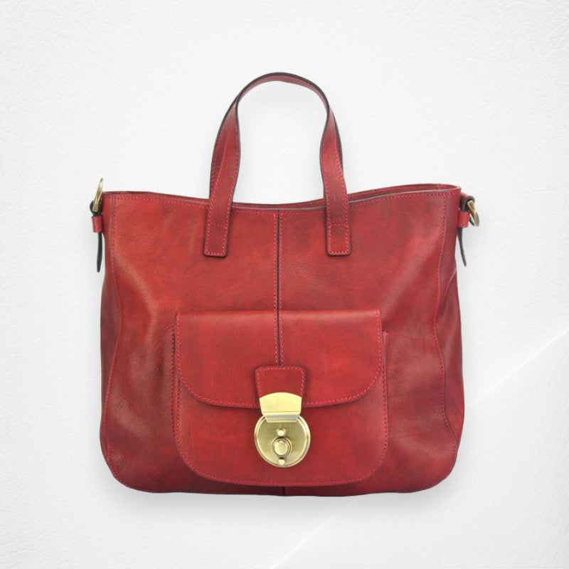Duomo leather shoulder bag