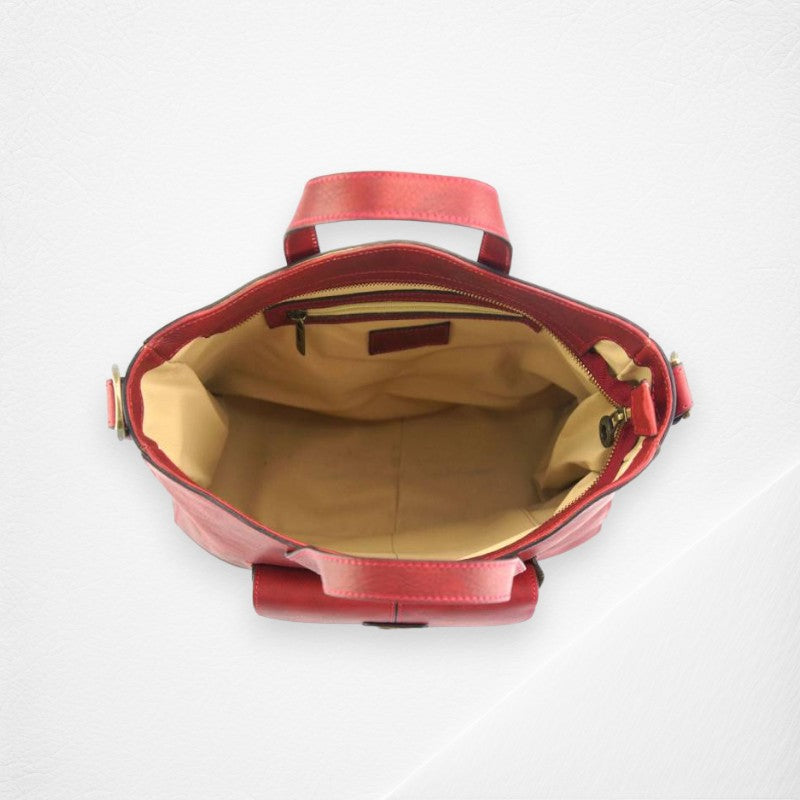 Duomo leather shoulder bag