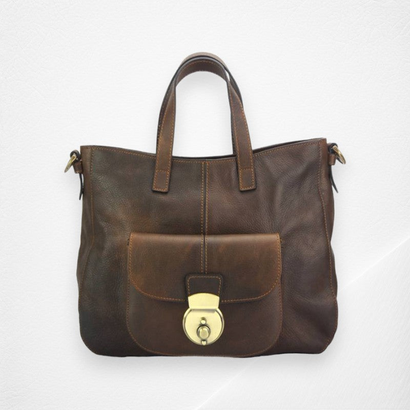 Duomo leather shoulder bag