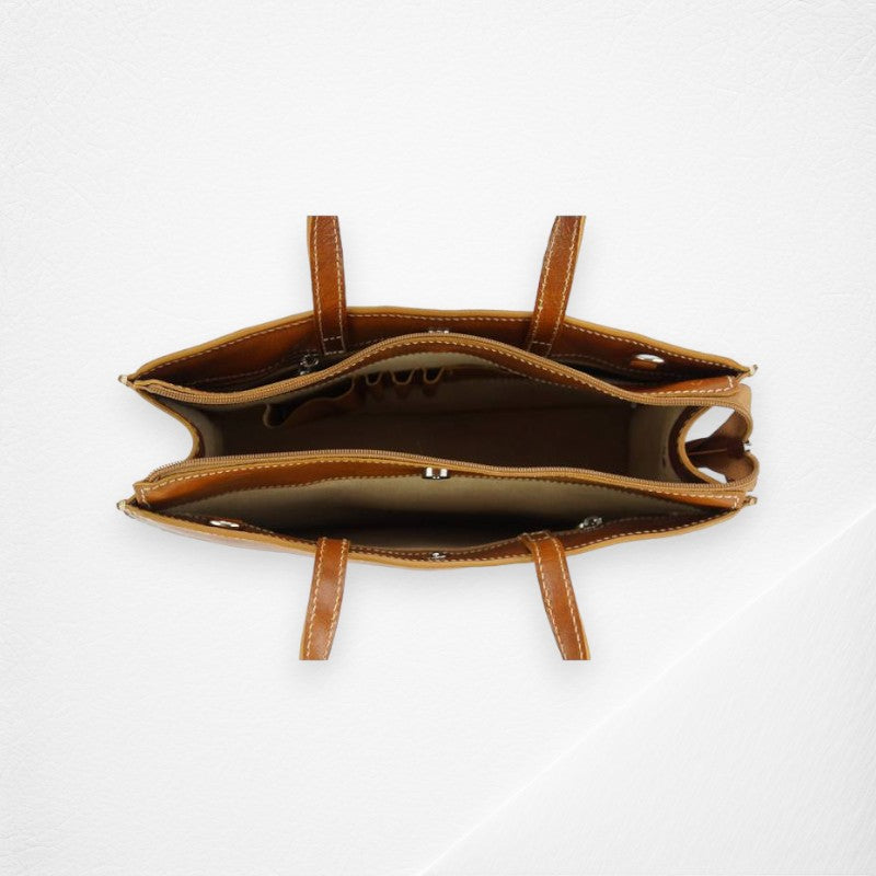 Ivano Leather Tote Bag
