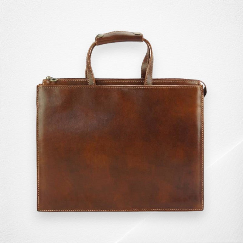 Ivano Leather Tote Bag
