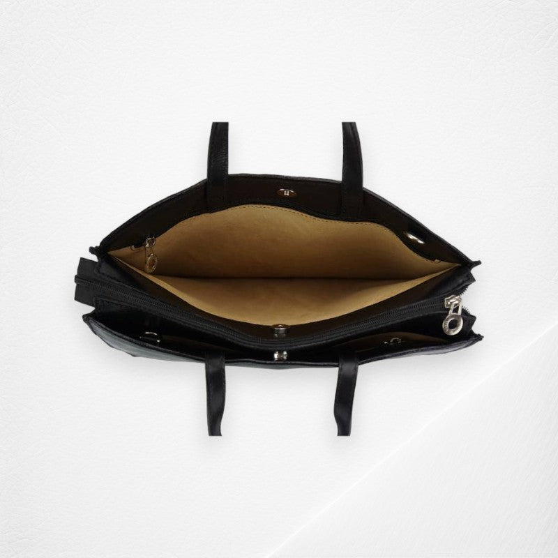 Ivano Leather Tote Bag