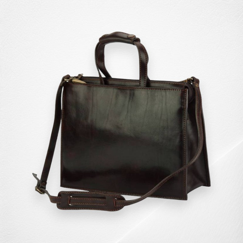 Ivano Leather Tote Bag