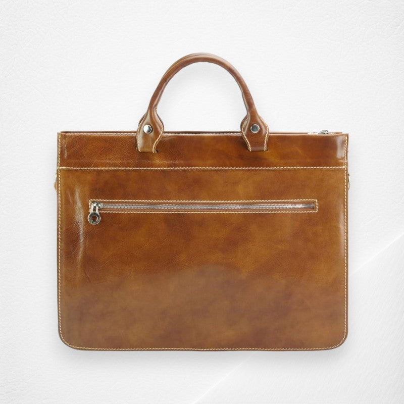 Donato Leather Briefcase