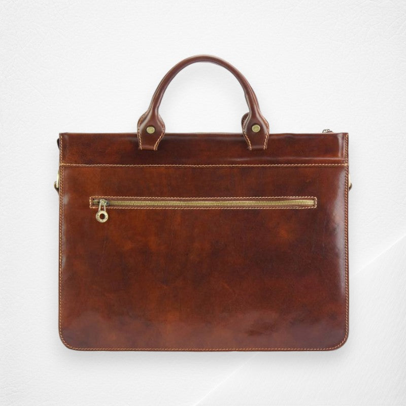 Donato Leather Briefcase