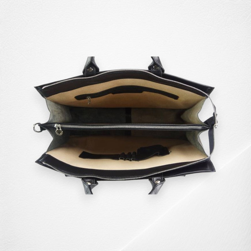Donato Leather Briefcase