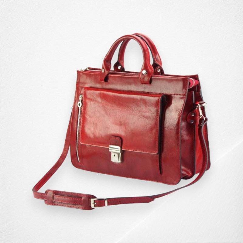 Donato Leather Briefcase