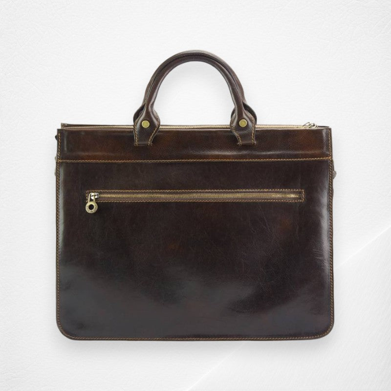 Donato Leather Briefcase