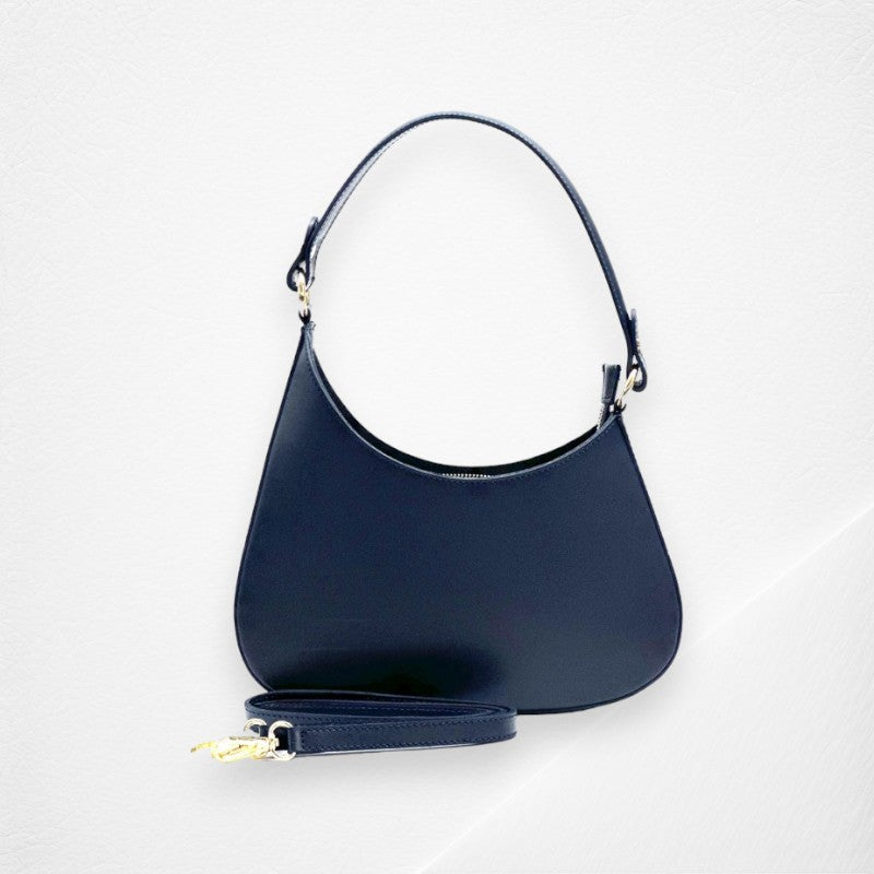 Mia Small Hobo Leather Bag