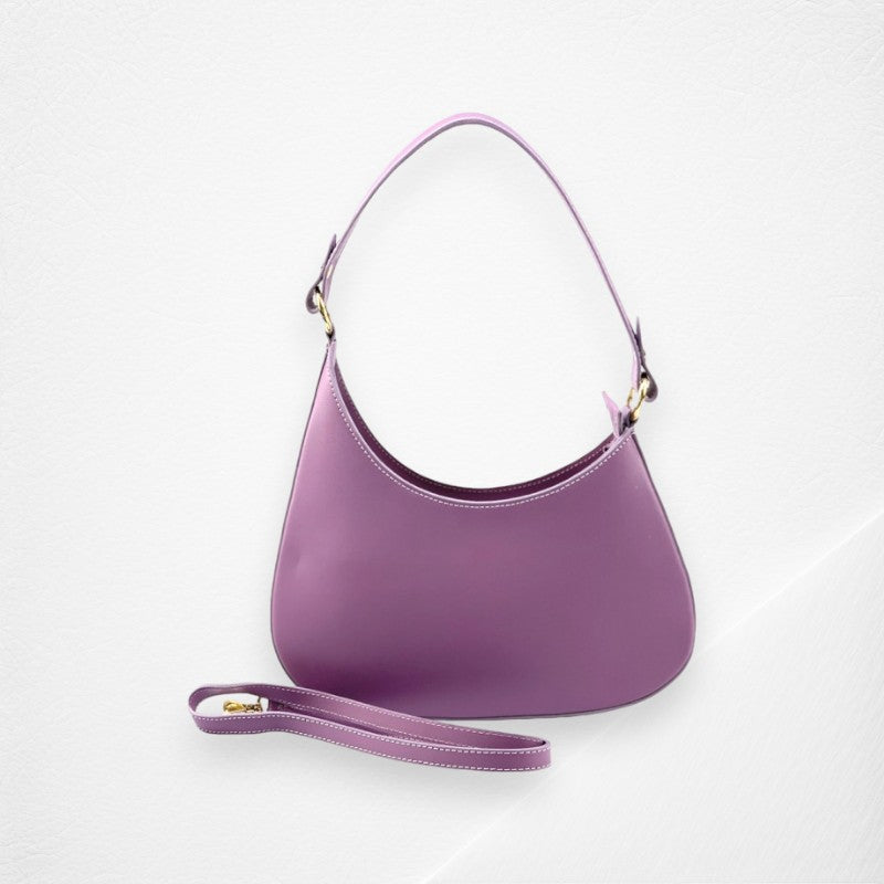 Mia Small Hobo Leather Bag