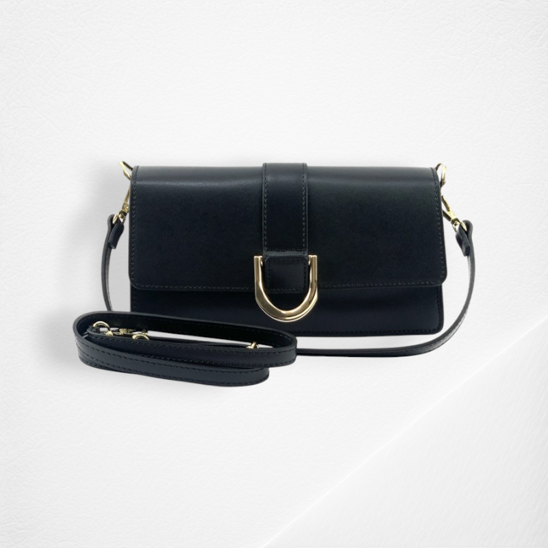 Nia Leather Shoulder Bag