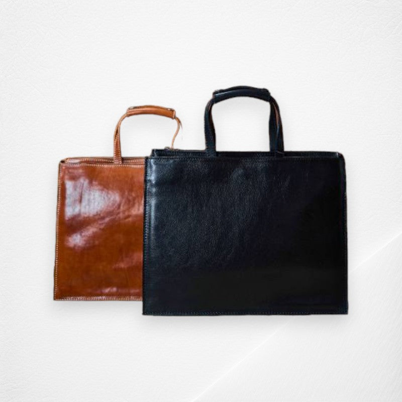 Ivano Leather Tote Bag
