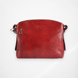 Viviana V Leather Shoulder Bag