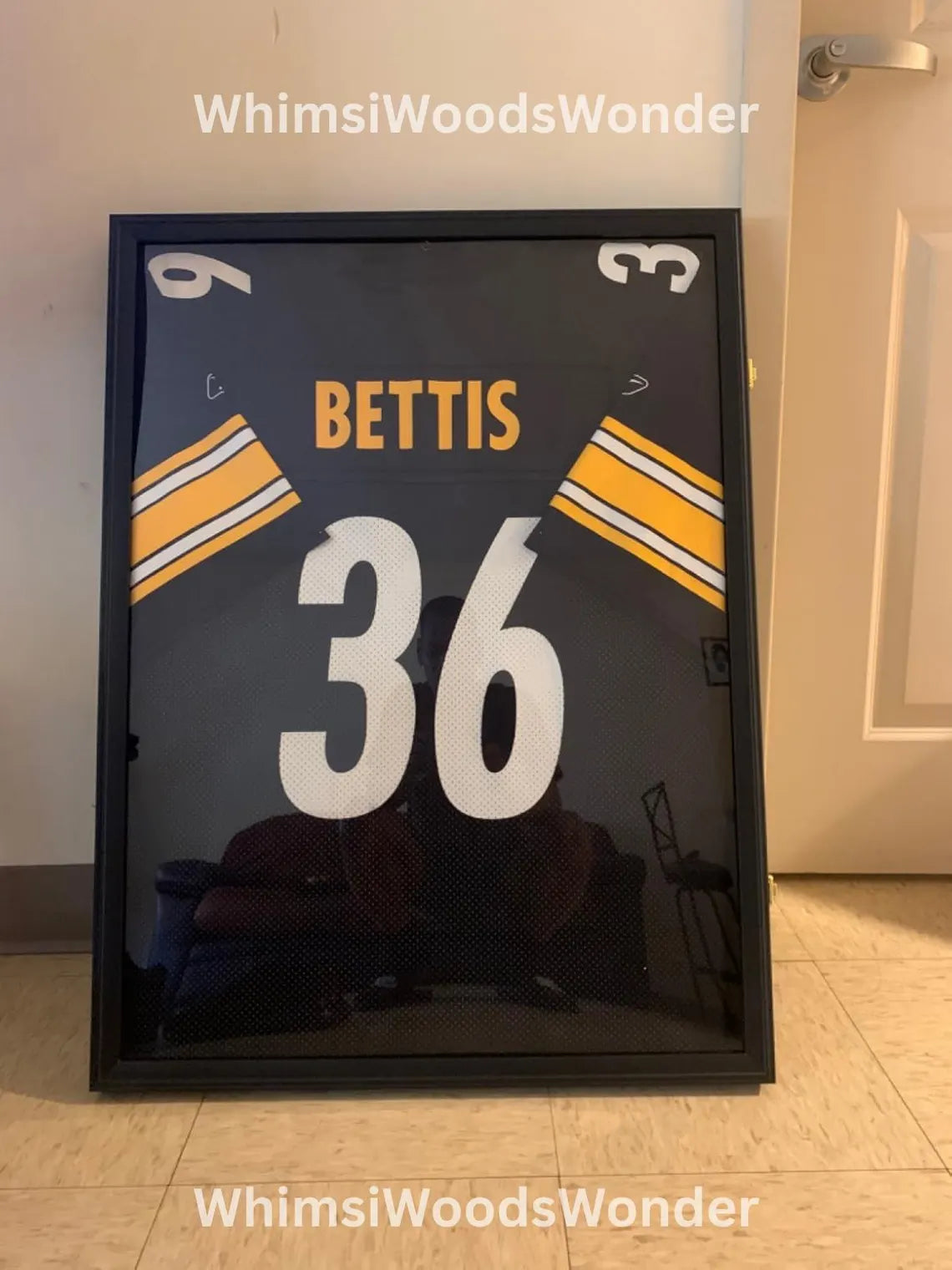 Wooden Jersey Frame Display Case | Sports Jersey Frame | Jersey Shadowbox | Sports Team Gift | Jersey Display | Gift For Him