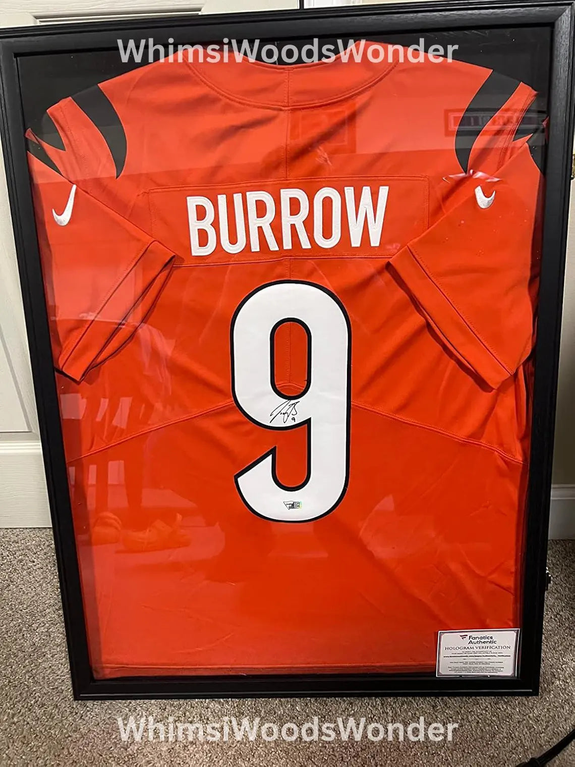 Wooden Jersey Frame Display Case | Sports Jersey Frame | Jersey Shadowbox | Sports Team Gift | Jersey Display | Gift For Him