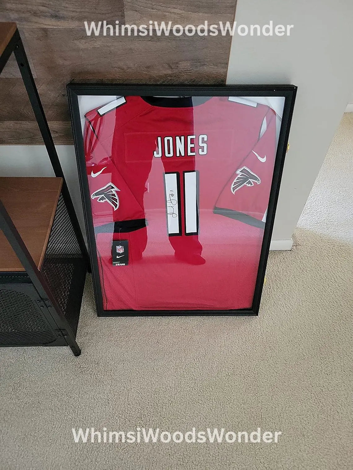 Wooden Jersey Frame Display Case | Sports Jersey Frame | Jersey Shadowbox | Sports Team Gift | Jersey Display | Gift For Him