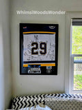 Wooden Jersey Frame Display Case | Sports Jersey Frame | Jersey Shadowbox | Sports Team Gift | Jersey Display | Gift For Him
