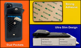 Cell Phone Faux Leather Wallet (Pack Of 2)