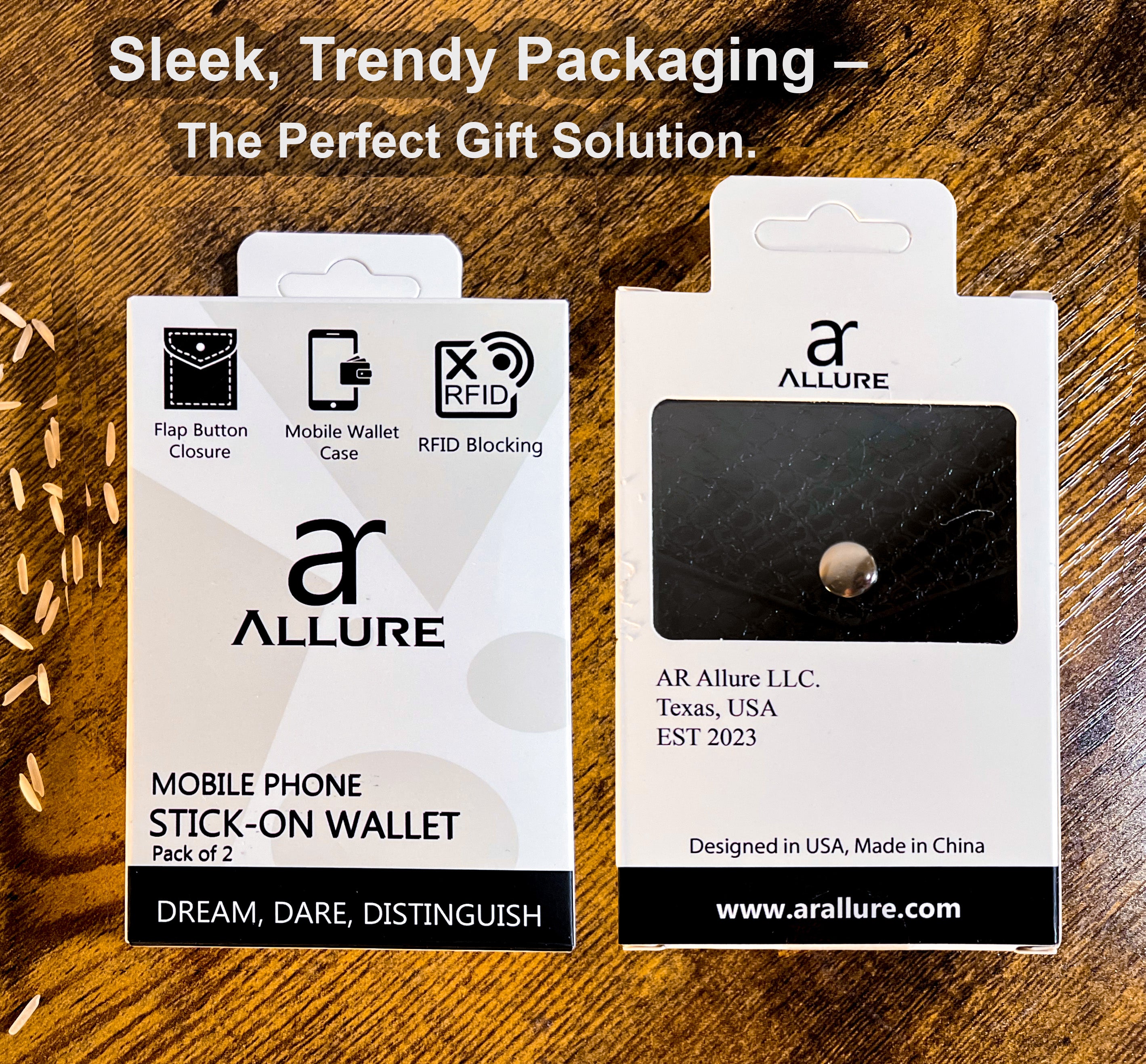 Cell Phone Faux Leather Wallet (Pack Of 2)